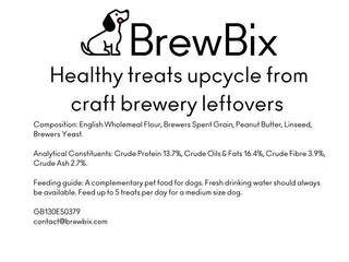 BrewBix Dog Treats – Upcycled, Vegan & Planet-Kind