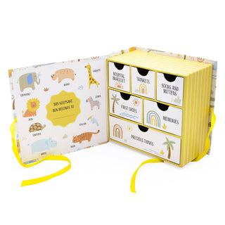 Lullaby Animals Baby Keepsake Box – Treasure Precious First Memories