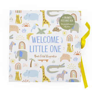 Lullaby Animals Baby Keepsake Box – Treasure Precious First Memories