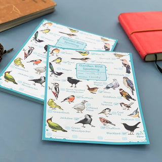 Garden Birds Wildlife spotting notepad