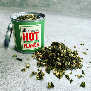 JD's Hot Jalapeño Chilli Flakes - 35g Tin