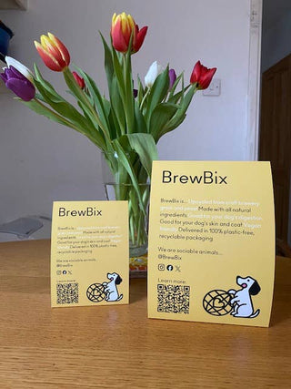 BrewBix Dog Treats – Upcycled, Vegan & Planet-Kind