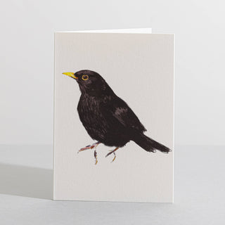 Blackbird Concertina Card