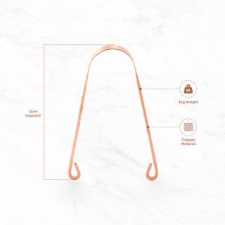 Copper Tongue Scraper