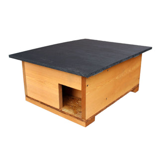Handcrafted Wooden Hedgehog House
