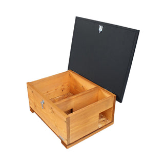 Handcrafted Wooden Hedgehog House