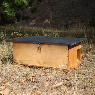 Handcrafted Wooden Hedgehog House