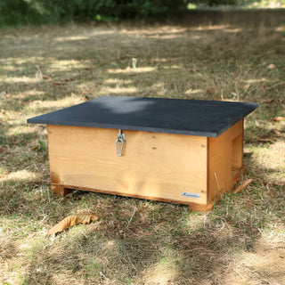 Handcrafted Wooden Hedgehog House