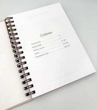Yop & Tom Recipe Journal