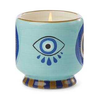 A Dopo Eye ceramic candle