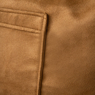 Soho Poms Caramel Suede Camden Bear Dog Carrier