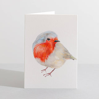 Robin Concertina Card