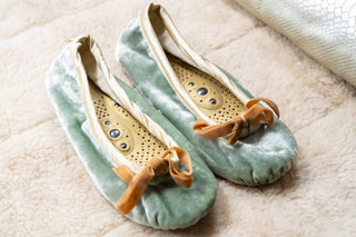 Holistic Silk Velvet Massage Slipper