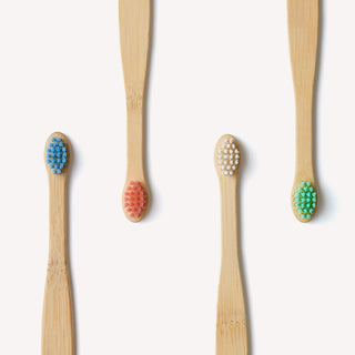 Baby Bamboo Toothbrushes – Extra Soft (4 Pack)