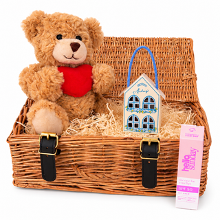 Thinking of You Gift Hamper | Teddy, Chocolates & SPF Lip Balm