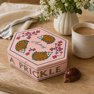 Audrey’s Chocolates Milk Chocolate Hedgehogs Gift – Handmade Valrhona Chocolate Trio