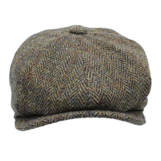 Harris Tweed Newsboy Cap – Genuine Harris Tweed 8-Piece Baker Boy Hat