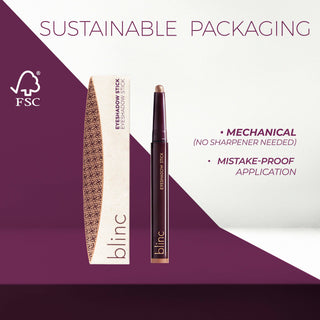 Blinc Clean & Vegan Eyeshadow Stick – Long-Wear, Water-Resistant Cream Shadow
