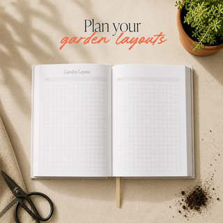 Yop & Tom Gardening Journal | Garden Planner & Log Book
