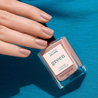Manucurist Green Nail Polish – Beige Pink (84% Bio-Sourced)
