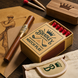 Bradleys Match Play The Founder’s Parcel Luxury Golf Gift Set