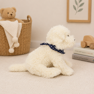Hermann Teddy Collection Labradoodle Soft Toy with Star Scarf