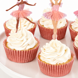 Meri Meri Ballerina Cupcake Kit – 24 Toppers
