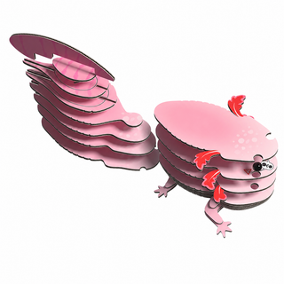 EUGY Axolotl 3D Craft Kit – Eco Kids Build Toy