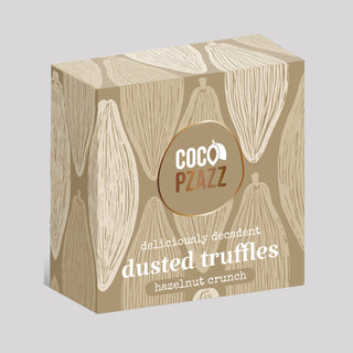 Hazelnut Crunch Dusted Truffles