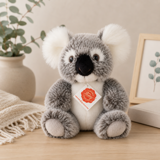 Hermann Koala Soft Toy – Hermann Sitting Plush Animal 18cm