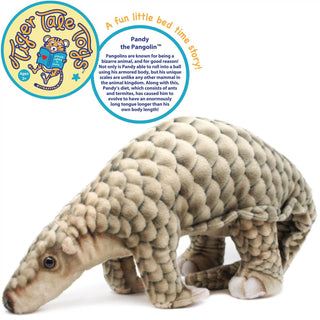 Large Plush Pangolin Soft Toy Gift | 30 Inch Stuffed Animal Plush