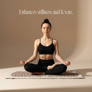 Shakti Acupressure Mat & Pillow Set – Featuring Lotus Spikes