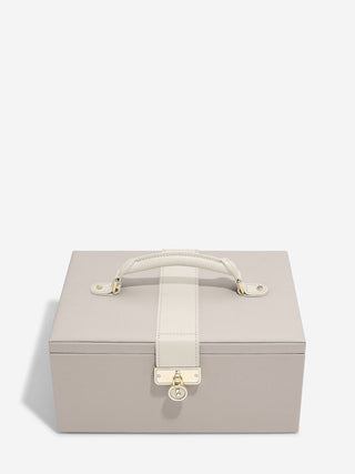 Luxury Classic Jewellery Box - Taupe