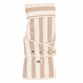 Hazelnut Stripe | The Cosy Cloak Drying Robe
