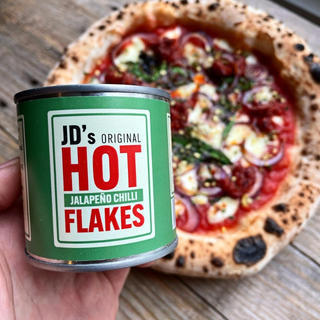 JD's Hot Jalapeño Chilli Flakes - 35g Tin