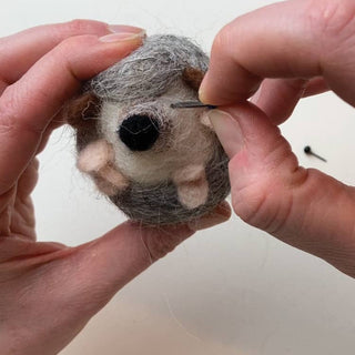 Bergin & Bath Hedgehog Needle Felting Kit for Beginners – Adult & Teen Craft Kit