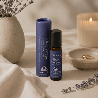 Aery Happy Sleep Pulse Point Oil | Lavender & Chamomile Sleep Roll-On