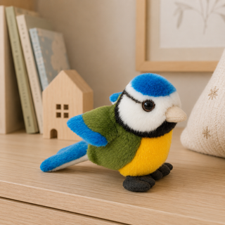 Hermann Blue Tit Soft Toy – British Wildlife Gift