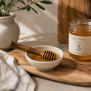Olive Wood Honey Drizzler