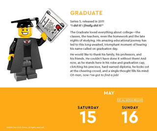 LEGO® Minifigure a Day 2027 Daily Calendar