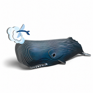 EUGY Sperm Whale 3D Craft Kit – Eco Kids Build Toy
