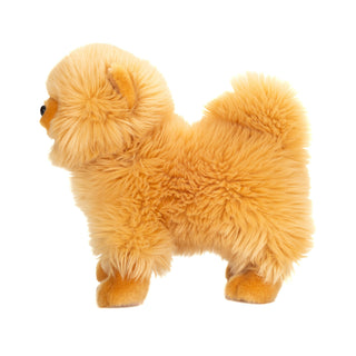 Hermann Teddy Gold Pomeranian Dog Soft Toy – 23cm Plush