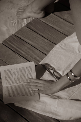 Baie Bangle Petite - Adjustable Cuff