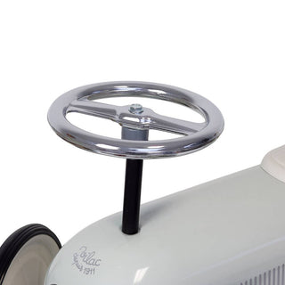 Vilac Vintage Metal Ride-On Car – Pale Sage