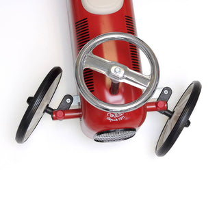 Vilac Vintage Metal Ride-On Car – Red