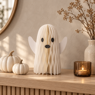Sass & Belle Ghost Honeycomb Paper Halloween Decoration