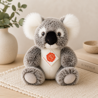 Hermann Koala Soft Toy – Hermann Sitting Plush Animal 18cm