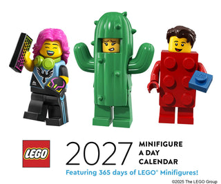 LEGO® Minifigure a Day 2027 Daily Calendar