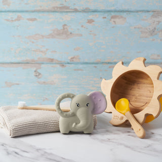 Eloise the Elephant – Natural Rubber Teething Toy