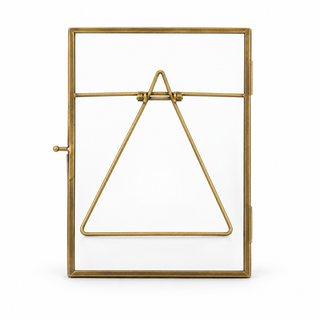 Nkuku Danta Antique Brass Photo Frame Medium 5 x 7